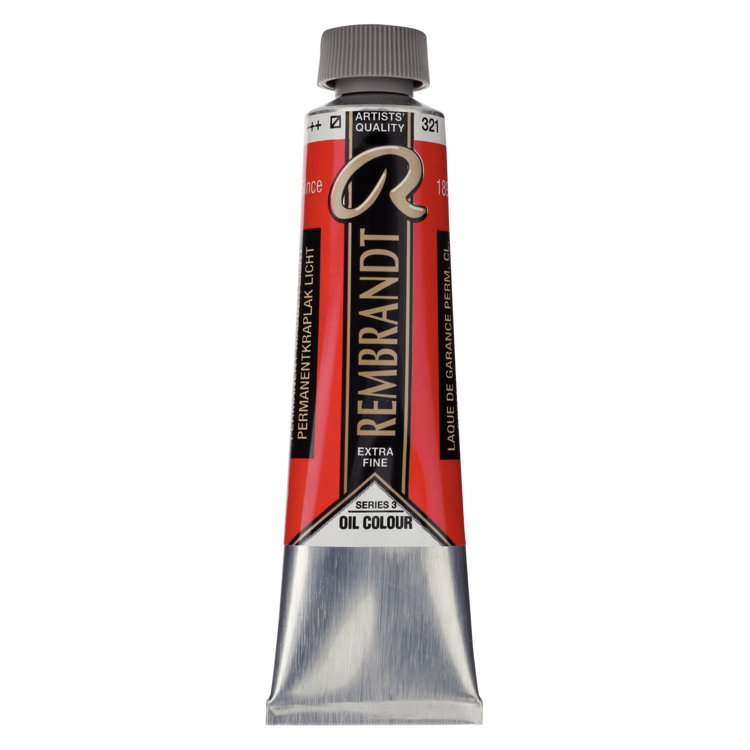 Rembrandt 321 olieverf tube 40ml - permanent kraplak licht
