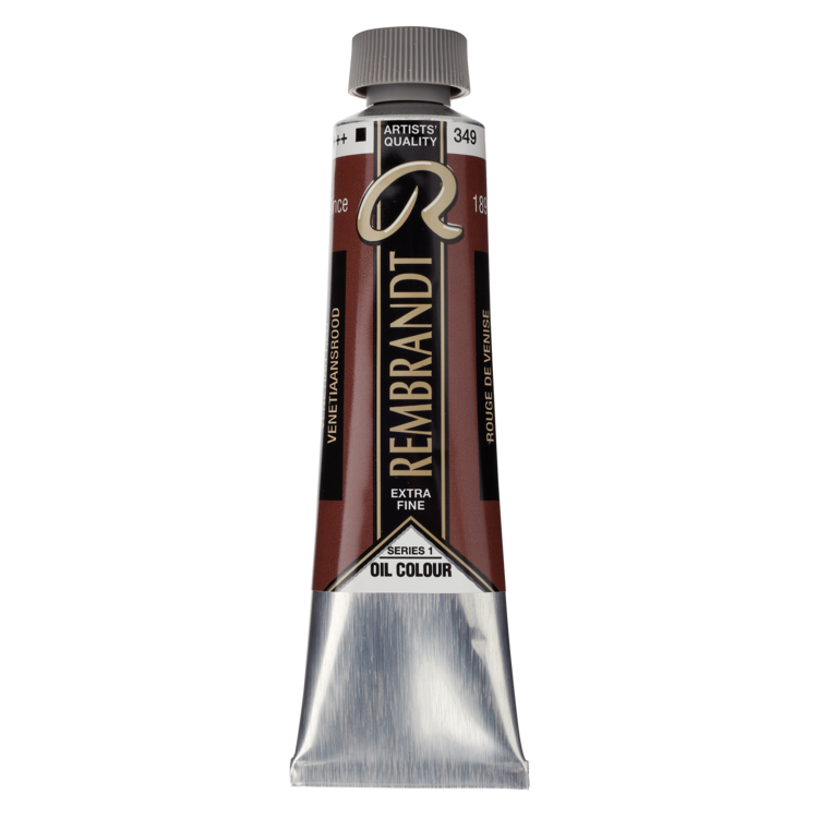 Rembrandt 349 olieverf tube 40ml - Venetiaans rood