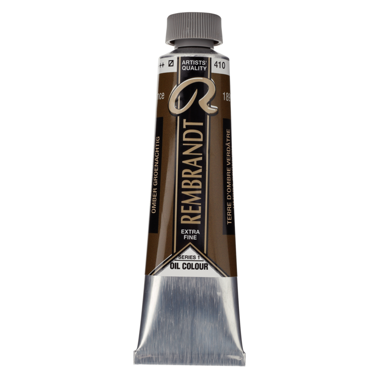 Rembrandt 410 olieverf 40ml  omber groen