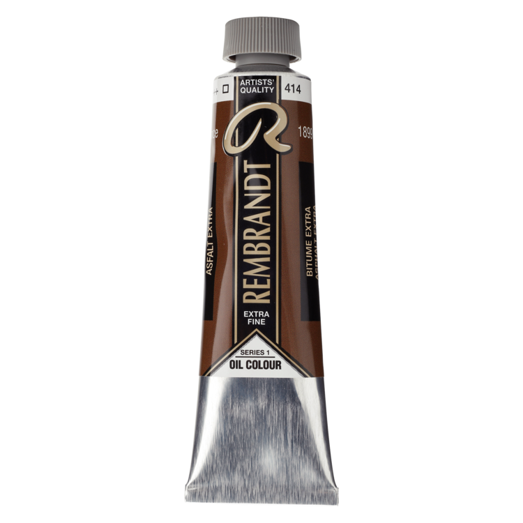 Rembrandt 414 olieverf 40ml  asfalt