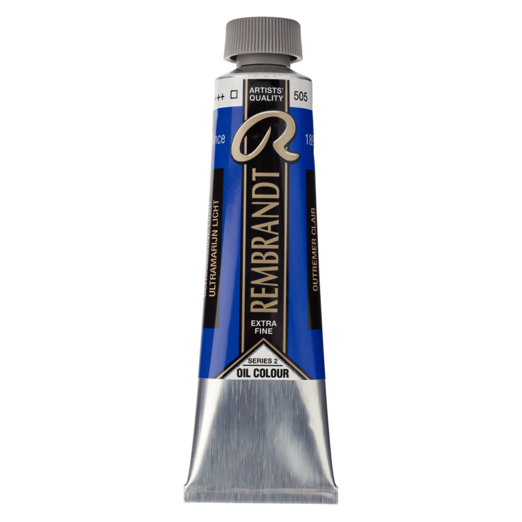 Rembrandt 505 olieverf tube 40ml - ultramarijn licht