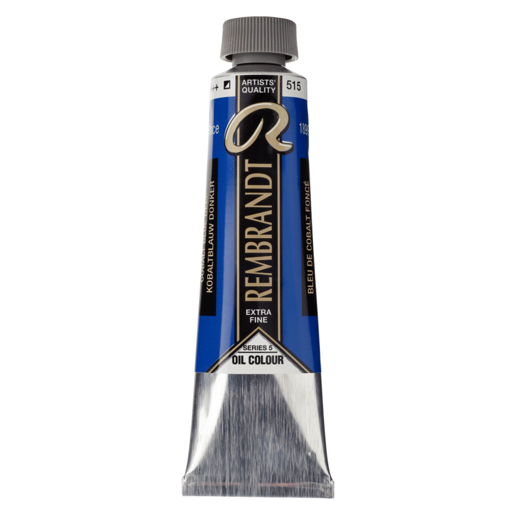 Rembrandt 515 olieverf tube 40ml - kobaltblauw donker