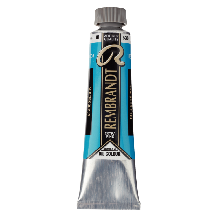 Rembrandt 530 olieverf tube 40ml - sevresblauw
