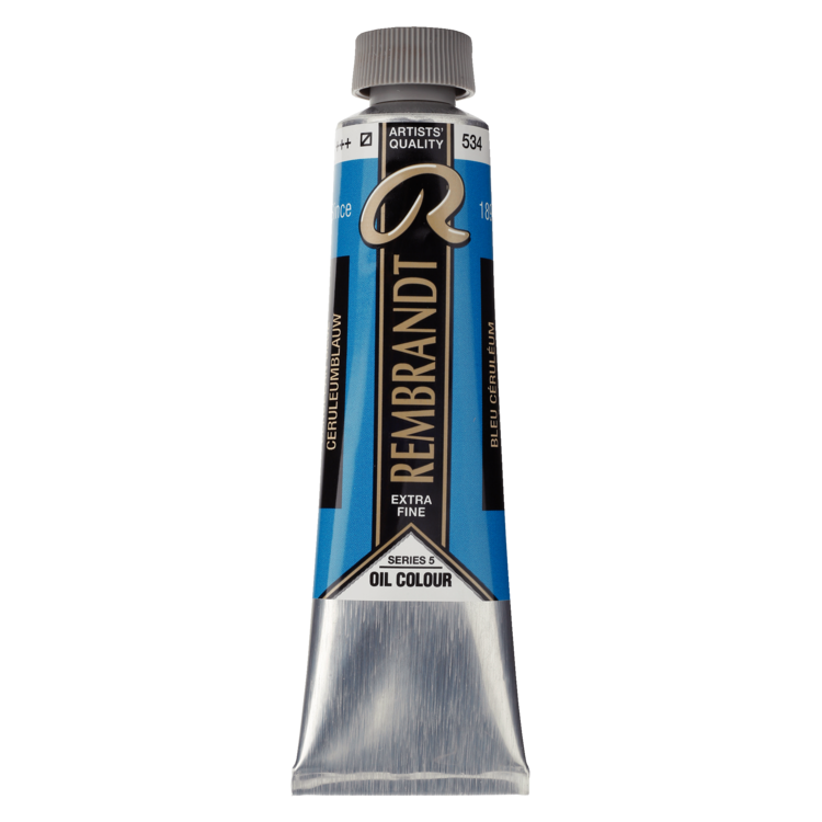 Rembrandt 534 olieverf tube 40ml - cerulean blauw