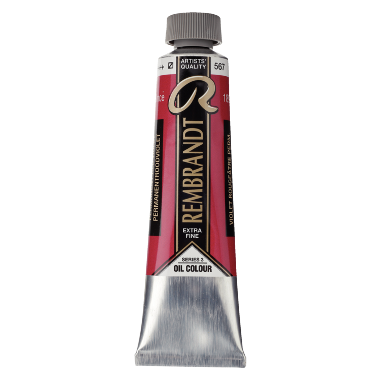 Rembrandt 567 olieverf tube 40ml - permanent roodviolet