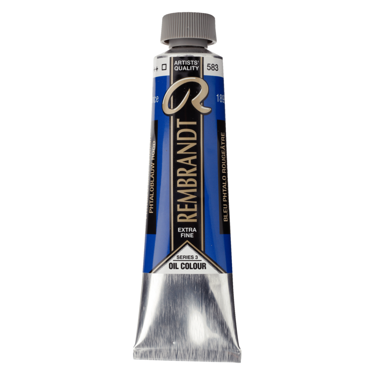 Rembrandt 583 olieverf tube 40ml - phtaloblauw (rs)