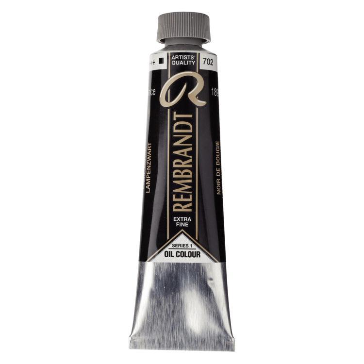 Rembrandt 702 olieverf 40ml  lampenzwart