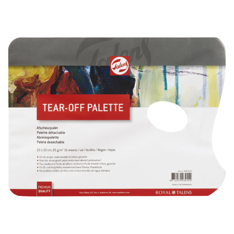 Talens afscheurpalet