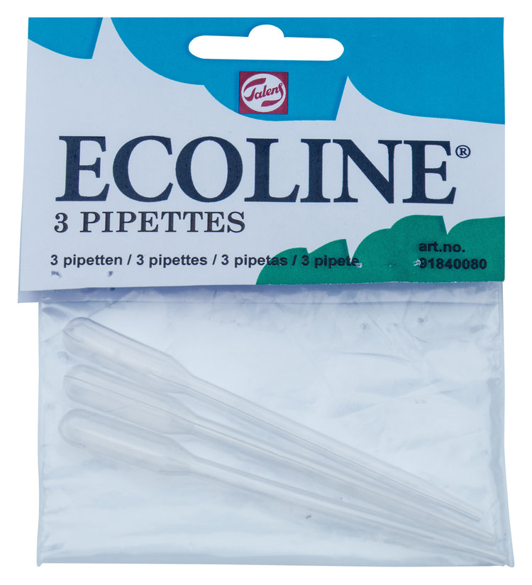 Talens Ecoline 3 pipetten