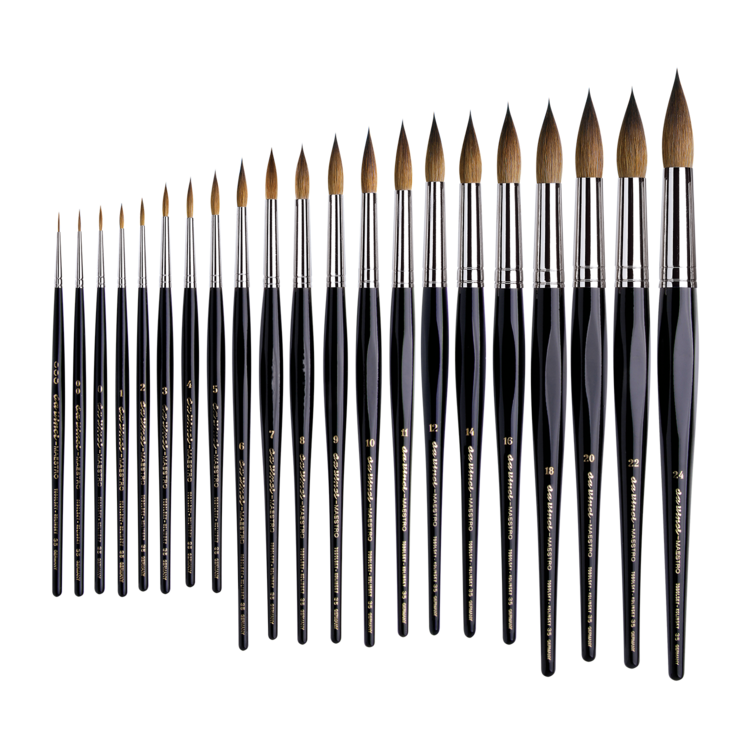 DaVinci Maestro Kolinsky marter aquarel penseel (serie 35)