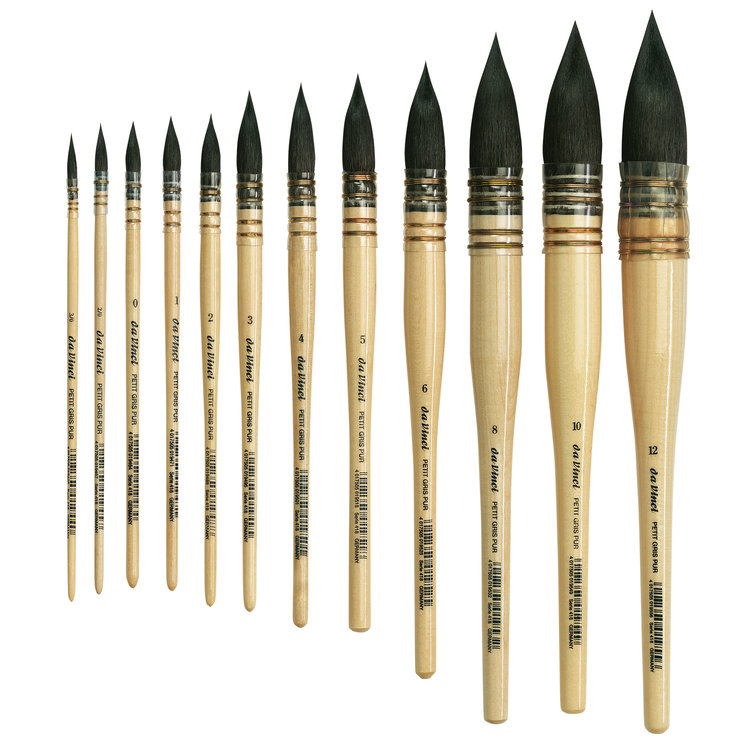 DaVinci petit gris aquarelpenseel (418)