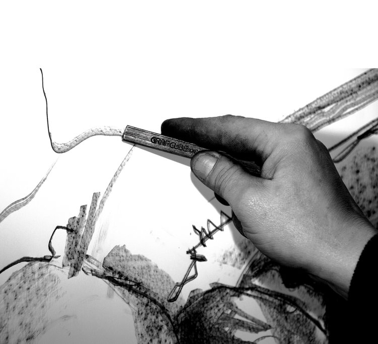 Caran d'Ache grafcube grafietblok