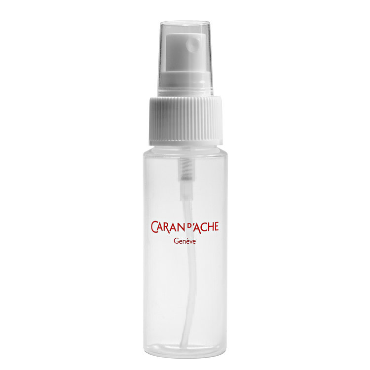 Caran d'Ache plastic pompje met sproeikop 50ml