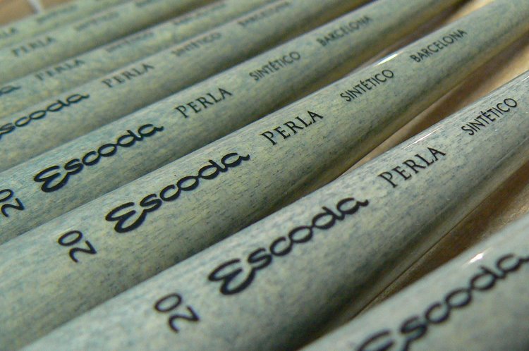 Escoda Perla (1430) rond aquarelpenseel