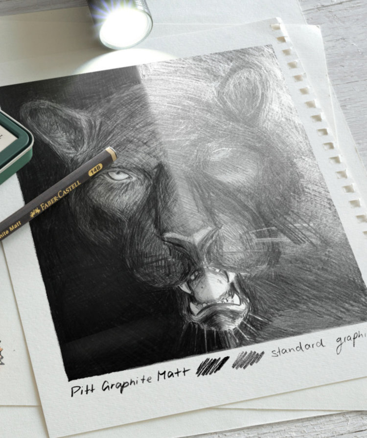 Faber Castell Pitt Mat grafietpotlood