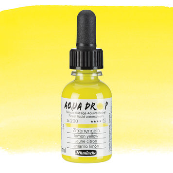 Schmincke 200 lemon yellow - Aqua Drop