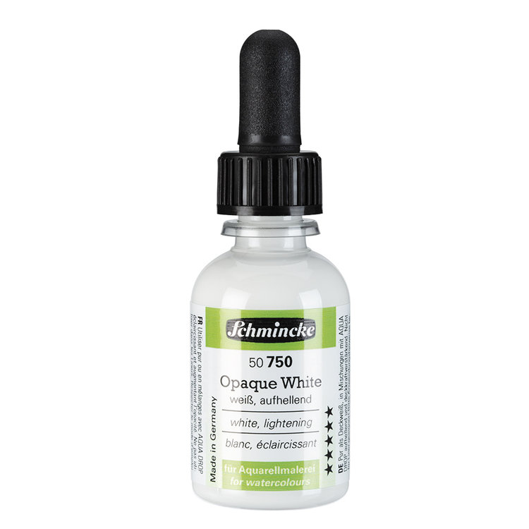 Schmincke 750 opaque white - vloeibare aquarel