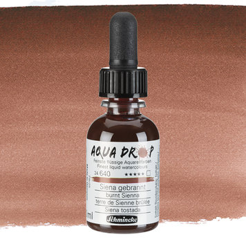Schmincke 640 burnt Sienna - Aqua Drop