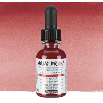 Schmincke 340 madder red - Aqua Drop