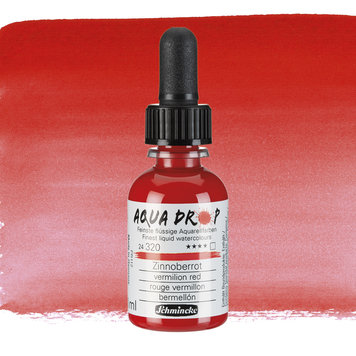 Schmincke 320 vermilion red - Aqua Drop