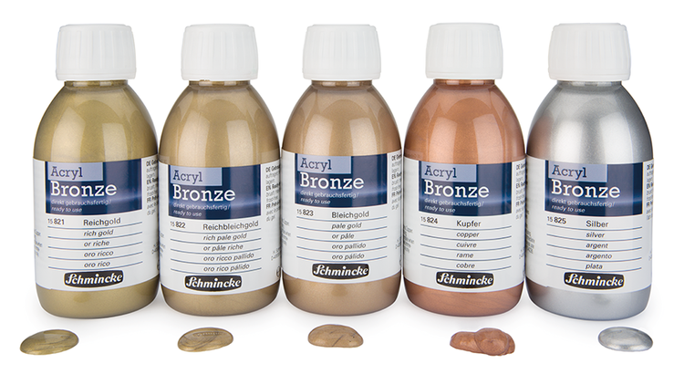 Schmincke 'Bronze' metallic acrylverf