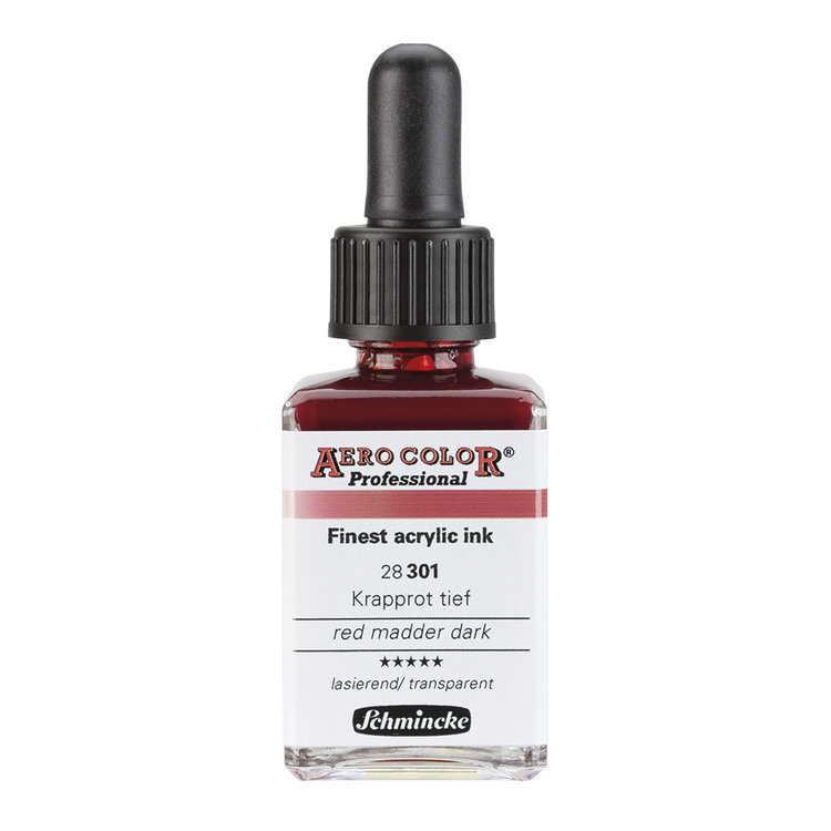 Schmincke 301 AERO color - red madder dark