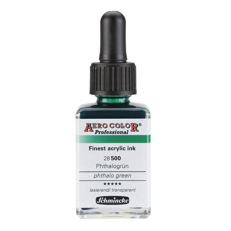 Schmincke 500 AERO color - phthalo green
