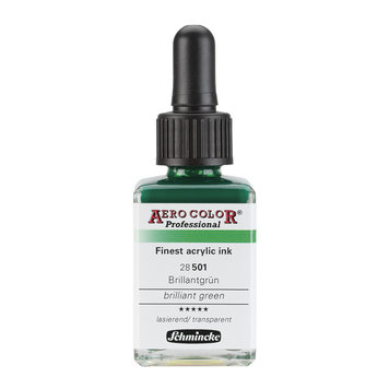 Schmincke 501 AERO color - brilliant green