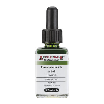 Schmincke 503 AERO color - olive green