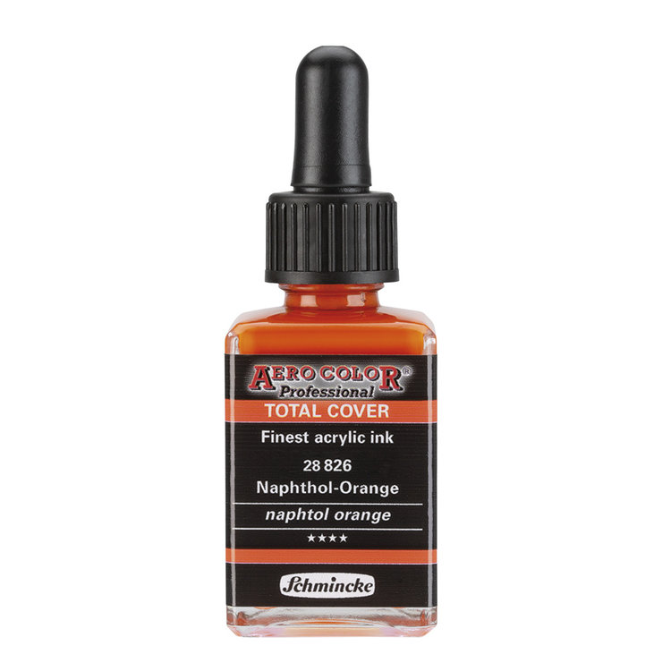 Schmincke 826 AERO color (total cover) - naphtol orange