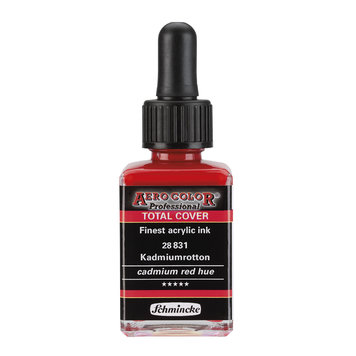 Schmincke 831 AERO color (total cover) - cadmium red hue