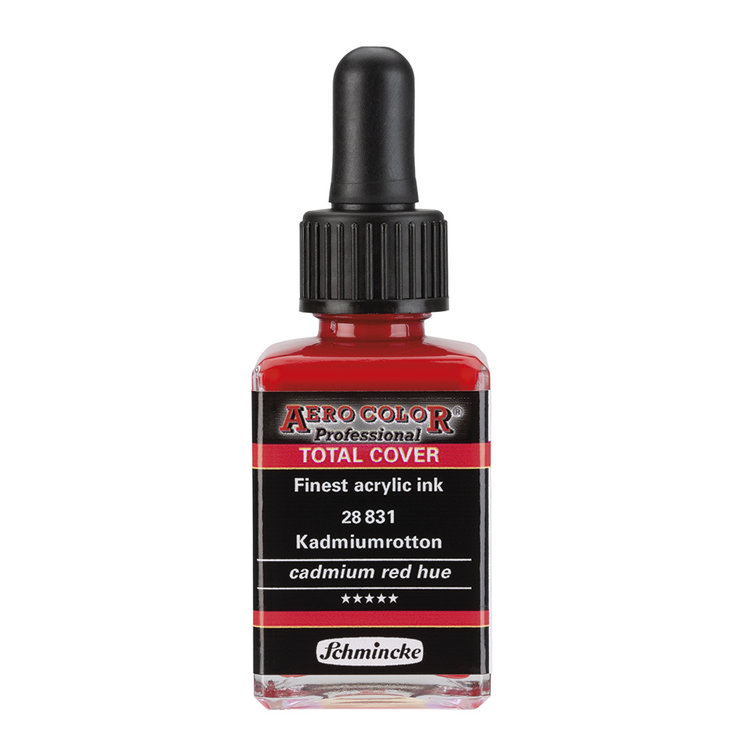 Schmincke 831 AERO Color - cadmium red hue professional acrylinkt 28ml