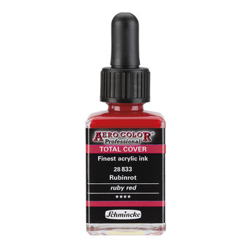 Schmincke 833 AERO color (total cover) - ruby red