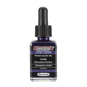Schmincke 838 AERO color (total cover) - dioxazine violet