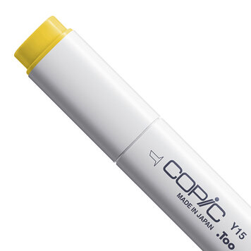 Copic Classic Y15 Cadmium Yellow - classic marker