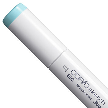 Copic Sketch B02 Robins Egg Blue - sketch marker