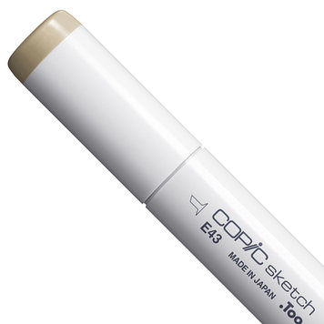 Copic Sketch E43 Dull Ivory - sketch marker