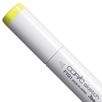 Copic Sketch FYG1 Fluo Yellow - sketch marker