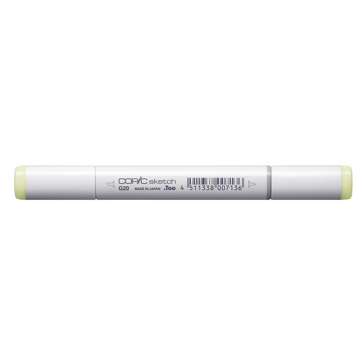 Copic Sketch sketch alcohol marker - G20 Wax White