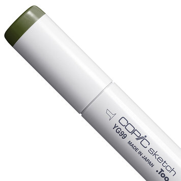 Copic Sketch YG99 Navy Green - sketch marker