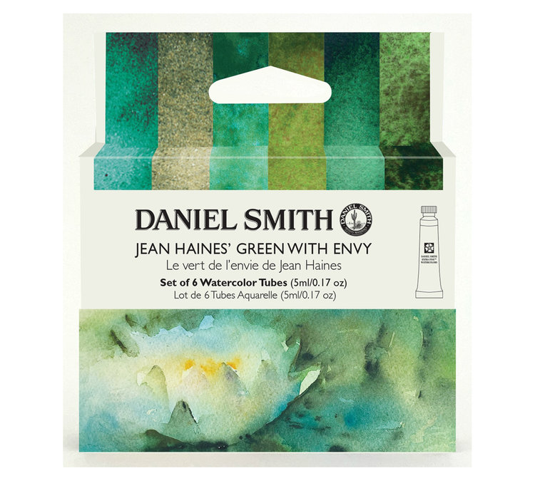 Daniel Smith Jean Haines green with envy set 6 tubes aquarelverf 5ml