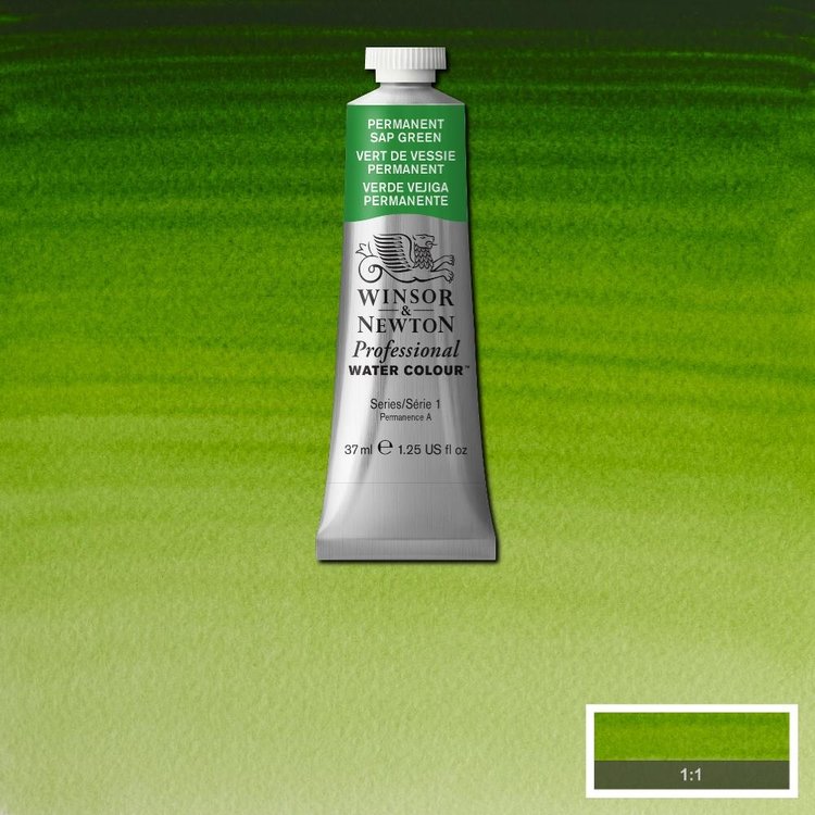 Winsor & Newton 503 aquarelverf tube 37ml - permanent sap green