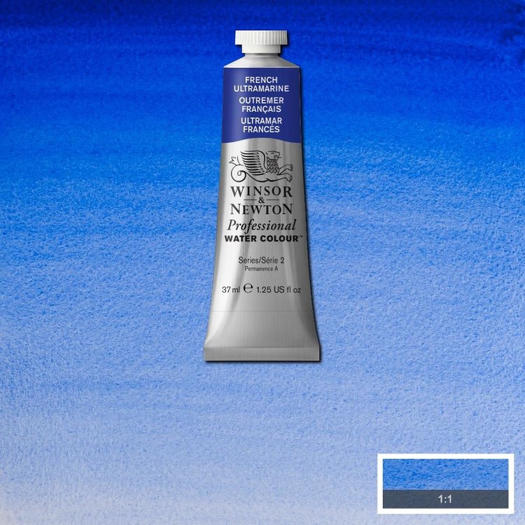 Winsor & Newton 263 aquarelverf tube 37ml - French ultramarine