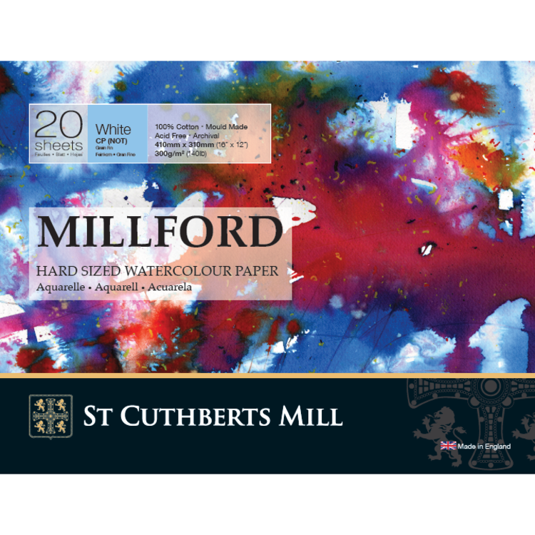 Millford (St. Cuthberts Mill) 300 grams aquarelpapier cold pressed