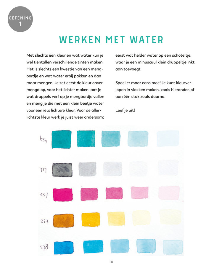 Kosmos Letteren en tekenen met ecoline - Martine Boere