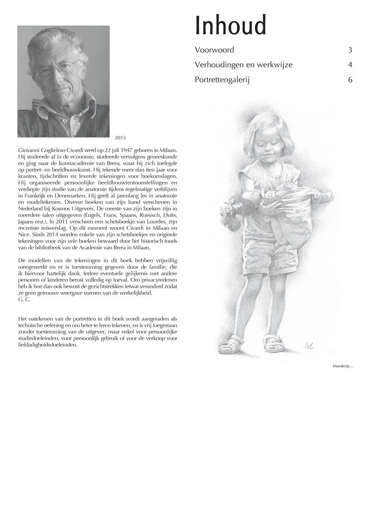 Kosmos Kinderportretten tekenen- Giovanni Civardi