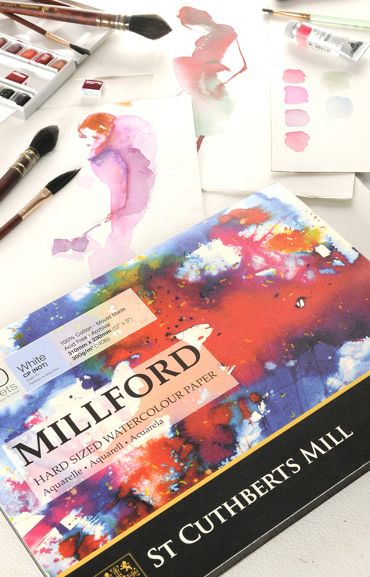 Millford (St. Cuthberts Mill) 300 grams aquarelpapier cold pressed