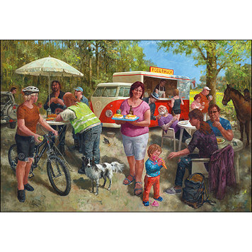 Art Revisited Marius van Dokkum - foodtruck