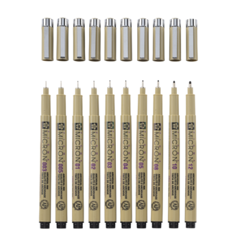 Sakura Pigma Micron fineliner zwart