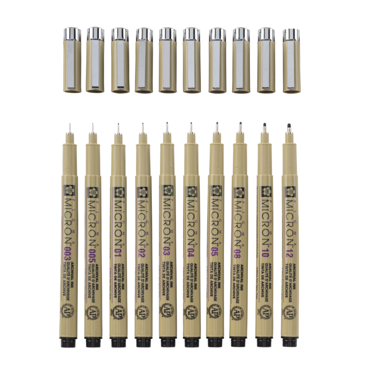 Sakura Pigma Micron fineliner zwart